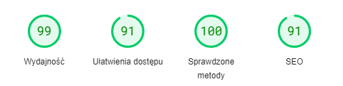 wynik pagespeed